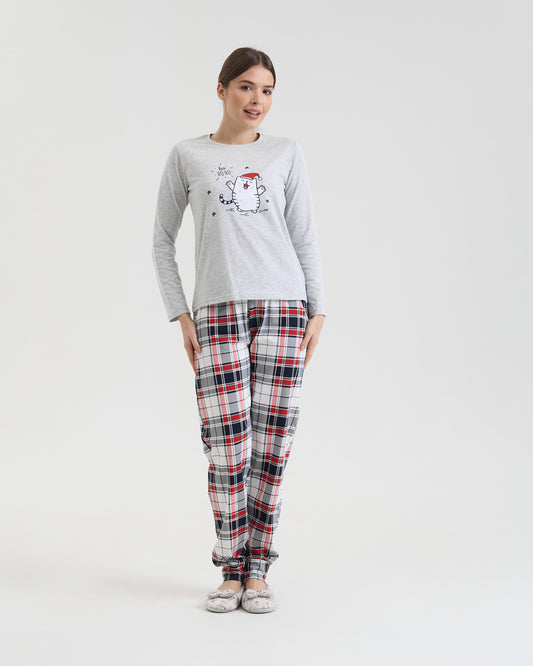 NICOLETTE Women’s Cotton Pajama Set