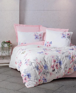 Cotton Box Modeline Jayda Pembe Bedding Set
