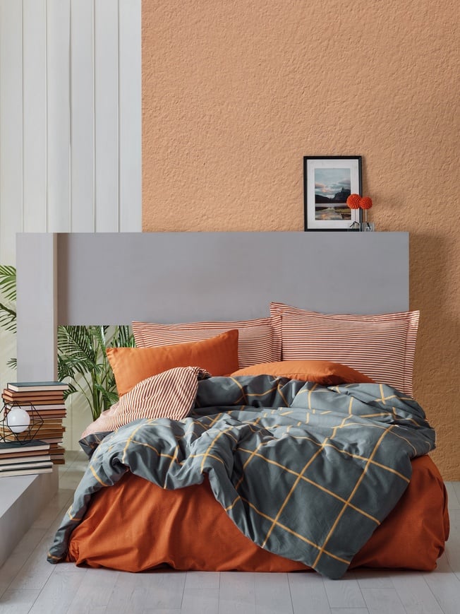 Cotton Box Modern Stark Tarçın Bedding Set