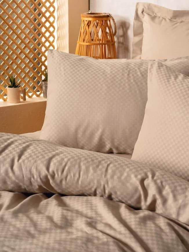 Cotton Box PLAID VIZON Bedding set