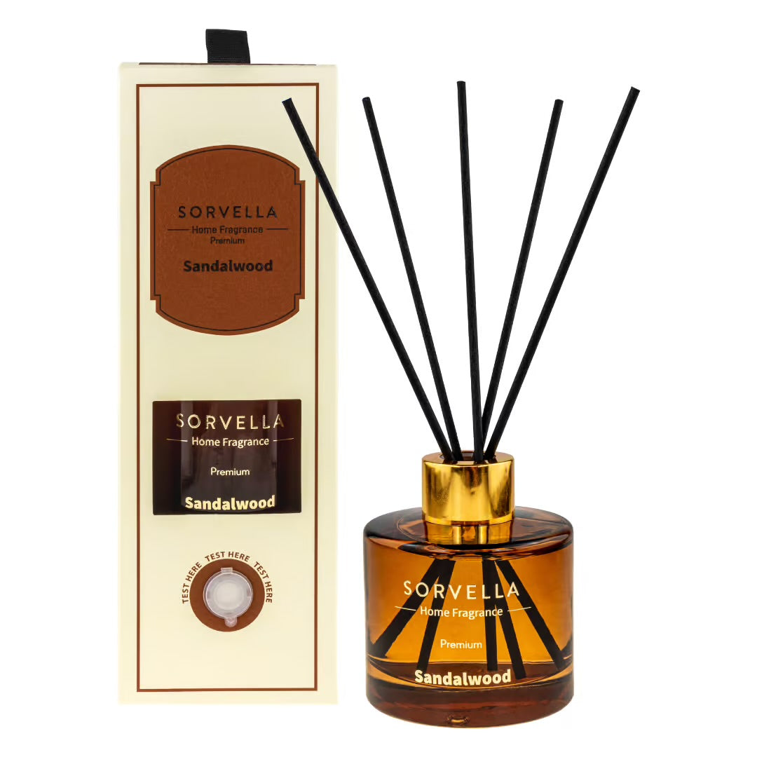 Sorvella Sandalwood Reed Diffuser — 120 ml