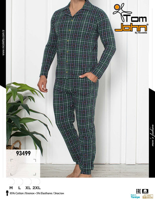 TomJohn Men’s Cotton Pajama Set