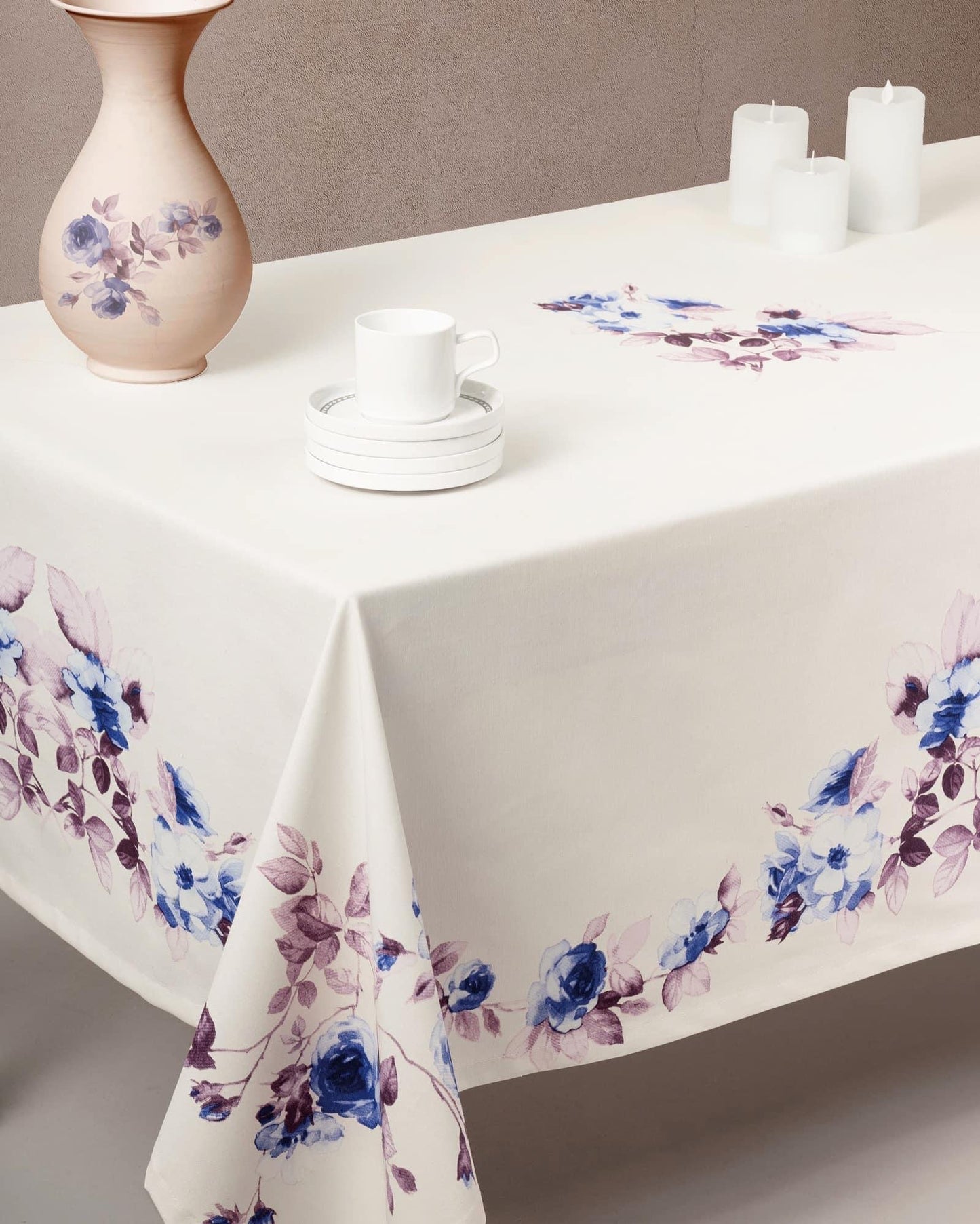 Cotton Box Pano Tablecloth – Grazra Lila (170x230 cm)