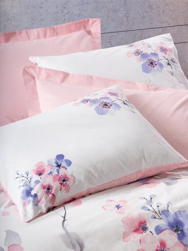 Cotton Box Modeline Jayda Pembe Bedding Set