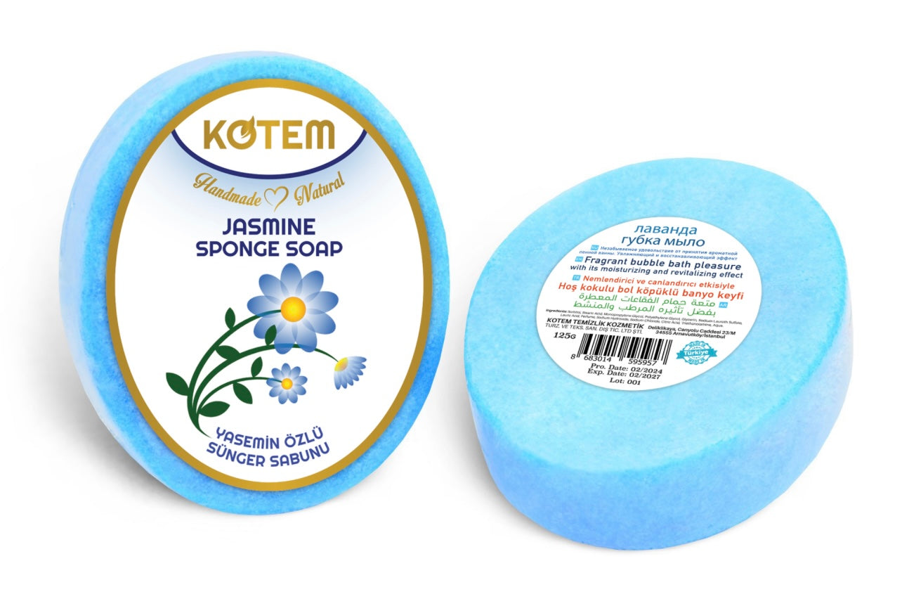 Мыло-мочалка Жасмин