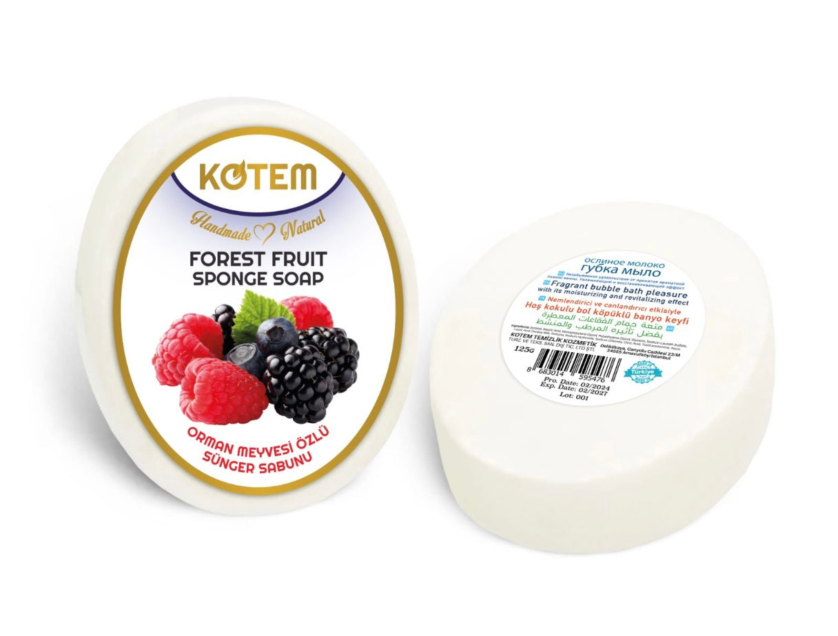 Мыло-мочалка «Лесные фрукты»