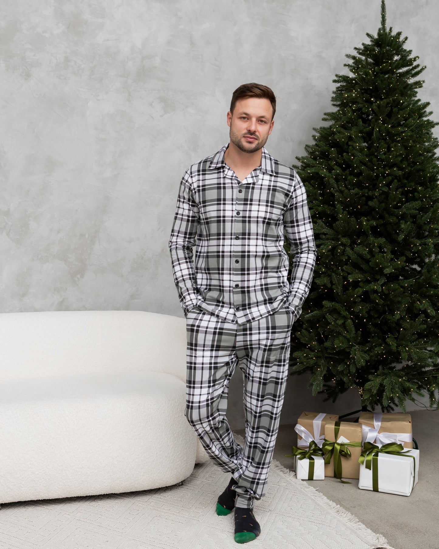 TomJohn Men’s Cotton Pajama Set