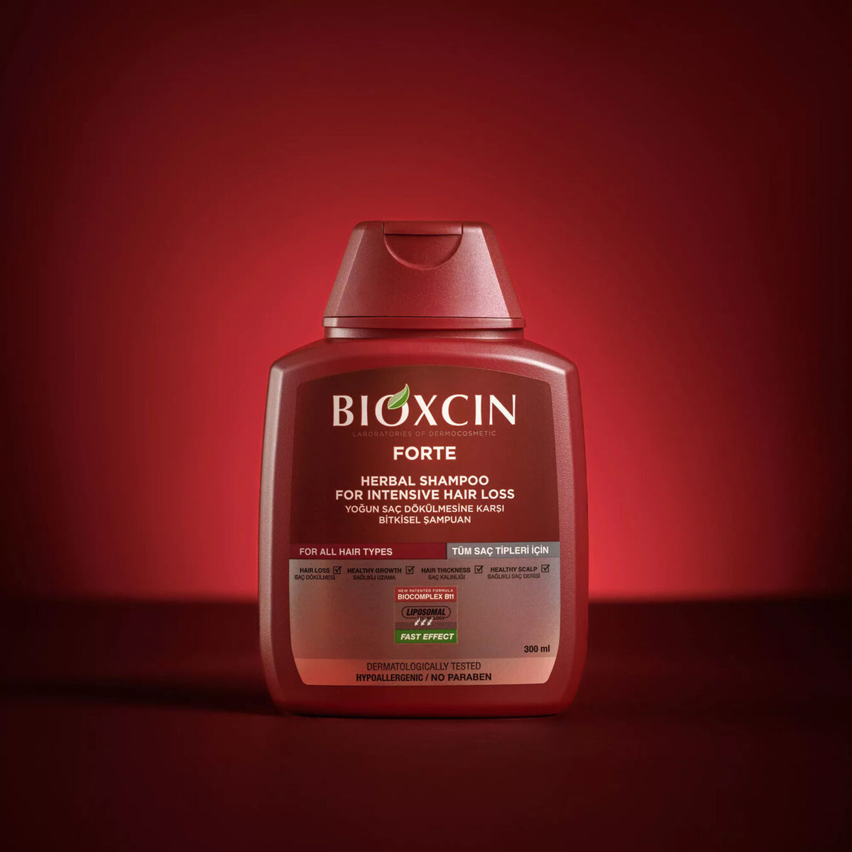 Bioxcin Forte Anti-Hair Loss Shampoo, 300 ml
