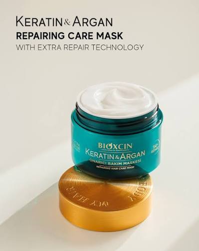 Bioxcin Keratin & Argan Hair Care Mask – 225 ml