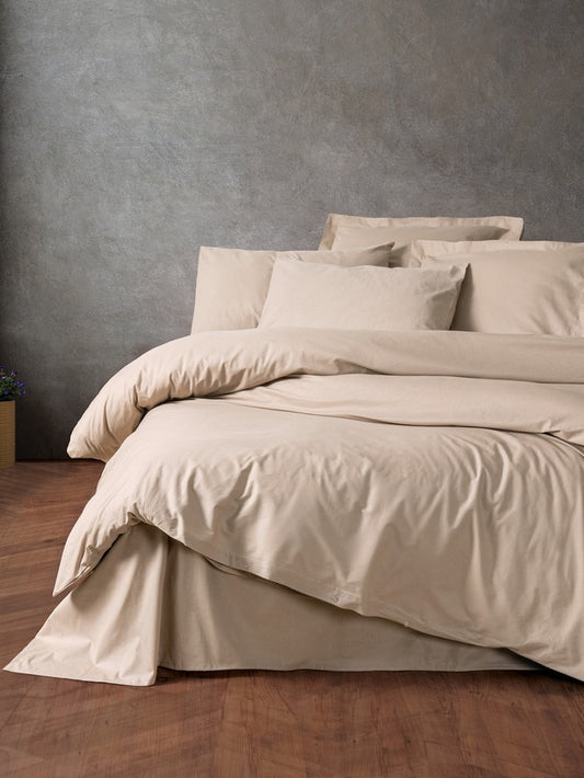 Cotton Box PLAIN Bej Bedding set
