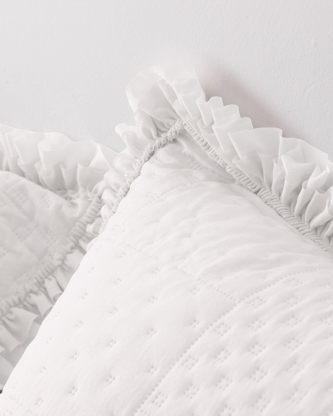 MADAME COCO Medus Double Bedspread – White