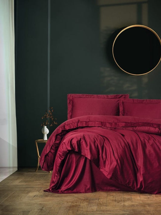 Cotton Box ELEGANT Bordo Bedding set