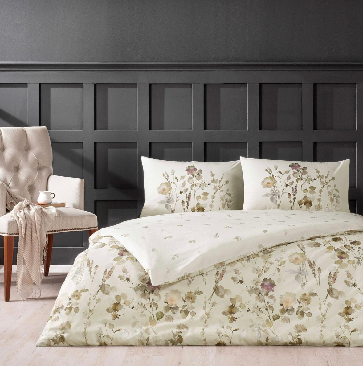 TAC Nina Bej Bedding set