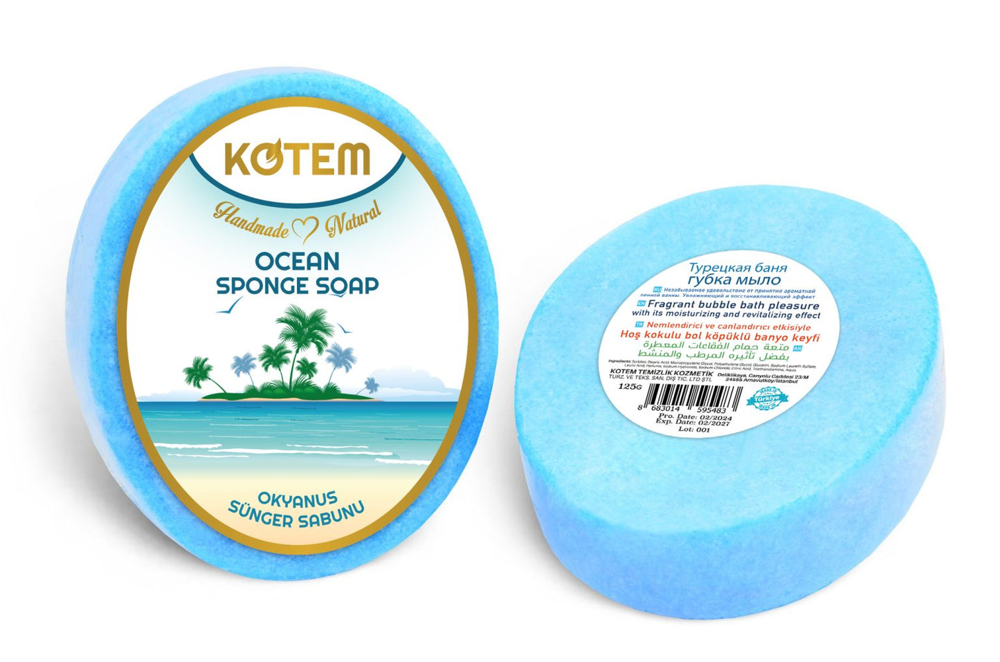 Sponge Soap Ocean