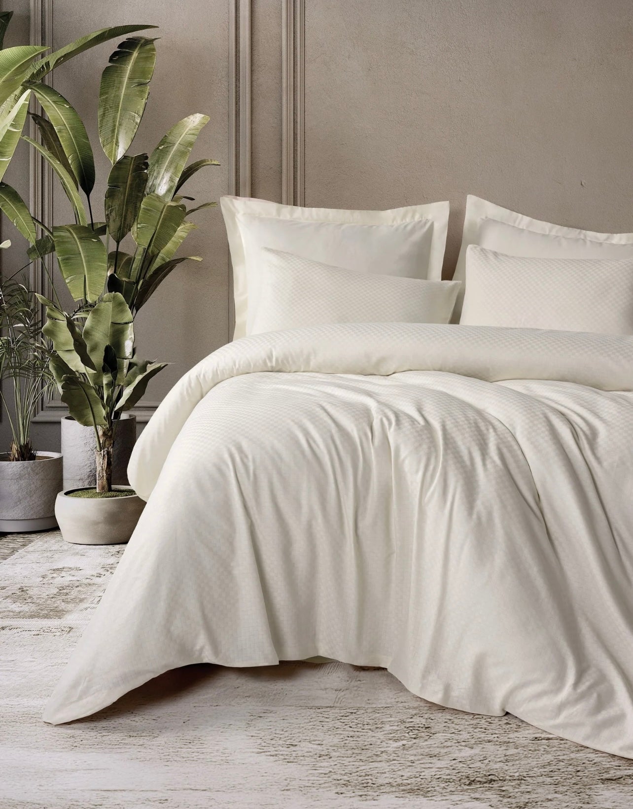 Комплект постельного белья Cotton Box PLAID Krem