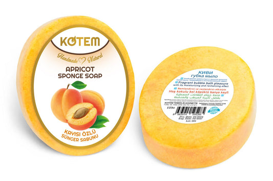 Мыло-мочалка Абрикос