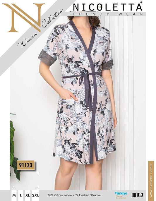NICOLETTE Women’s Viscose Robe