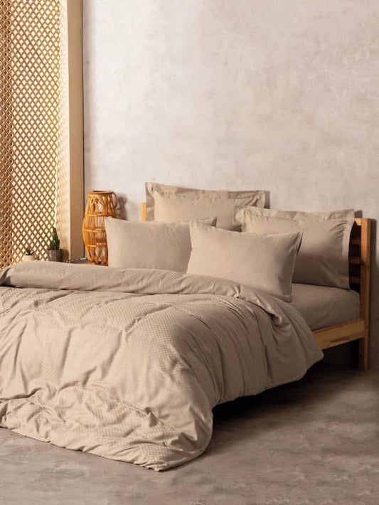 Cotton Box PLAID VIZON Bedding set