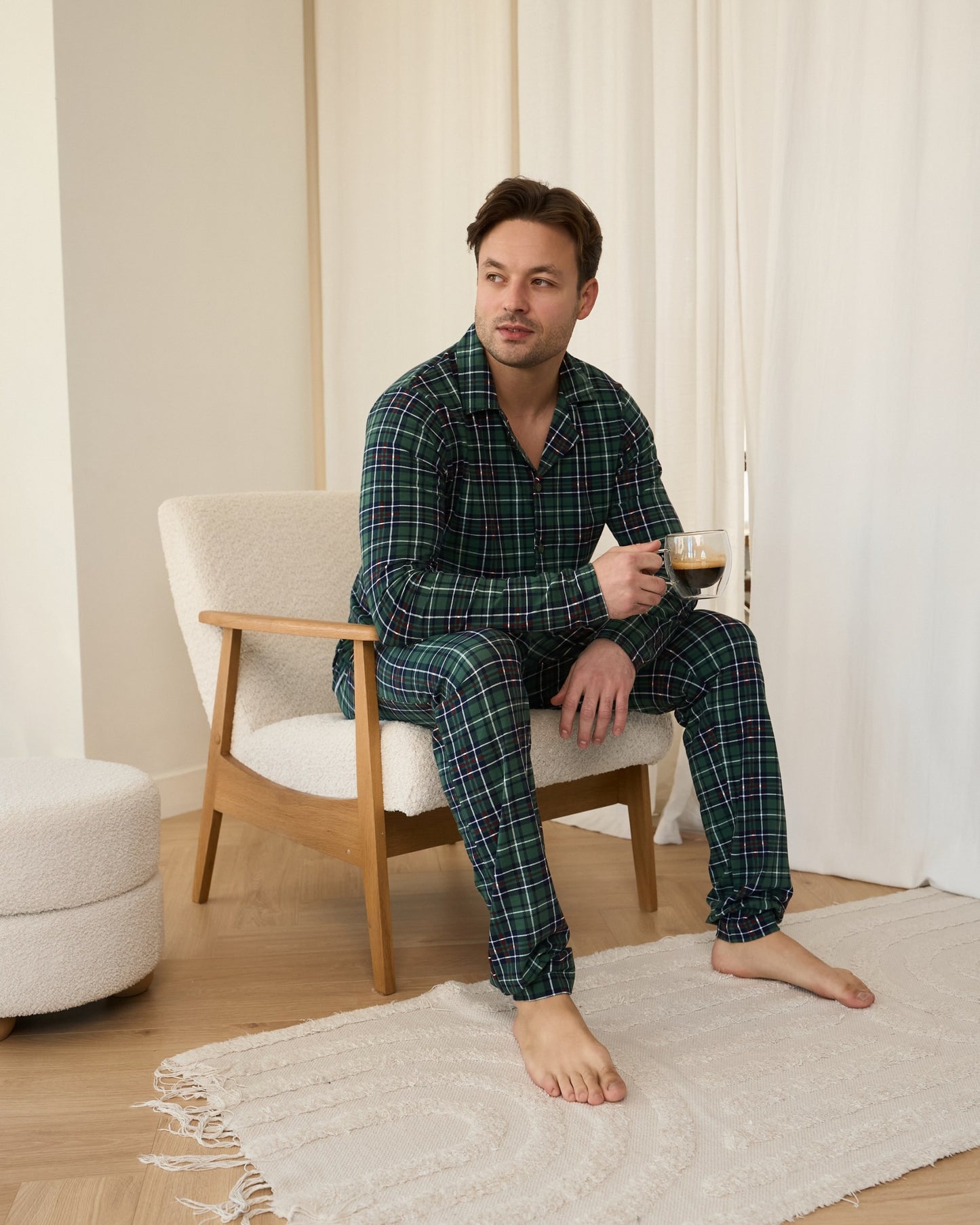 TomJohn meeste puuvillane pidžaamakomplekt