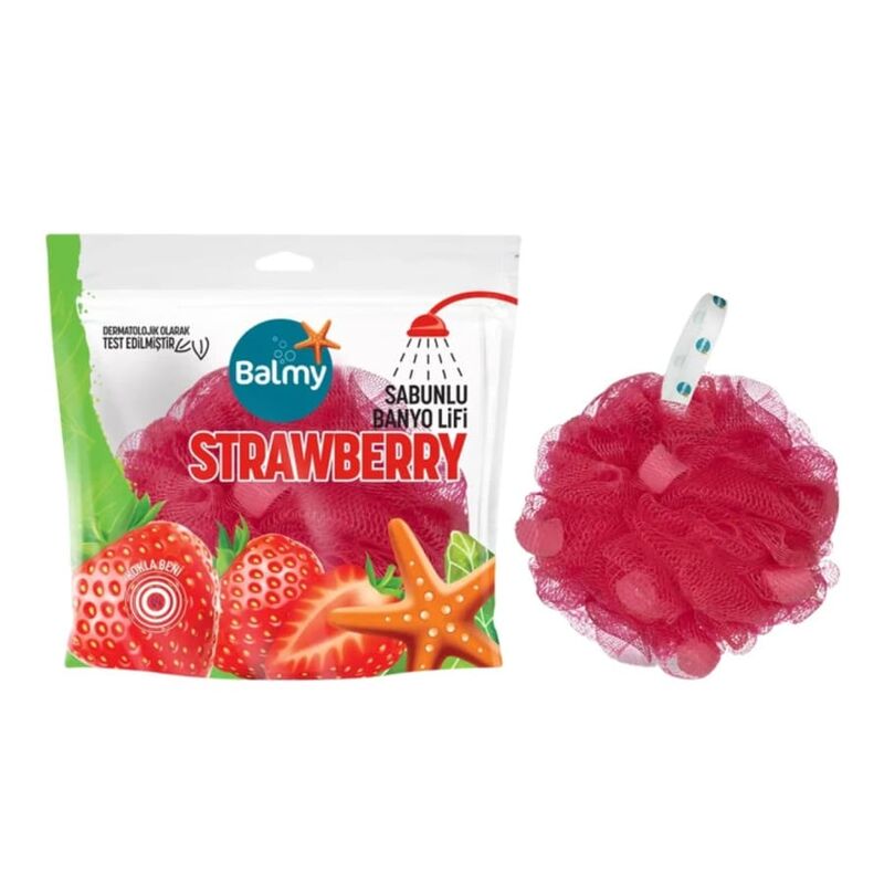 Balmy Strawberry Body Sponge