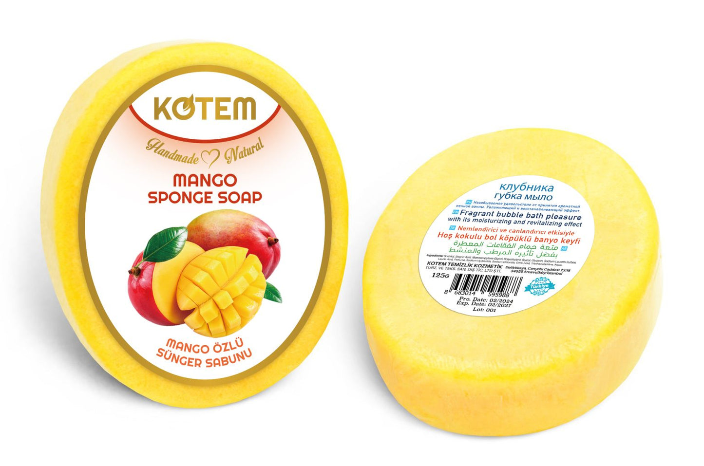 Sponge Soap Mango