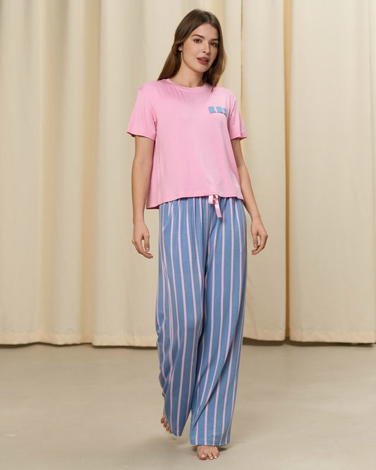 NICOLETTE Naiste viskoosist pidžaamakomplekt