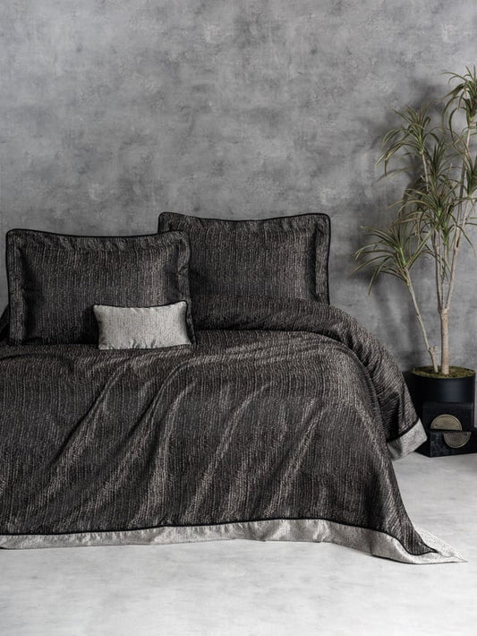 Cotton Box Smart Double Bedspread Vivian Grey
