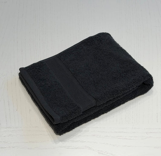 Cotton Towel 40 × 75 cm – Dark Grey
