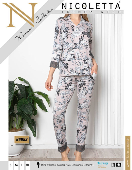 NICOLETTE Women’s Viscose Pajama Set