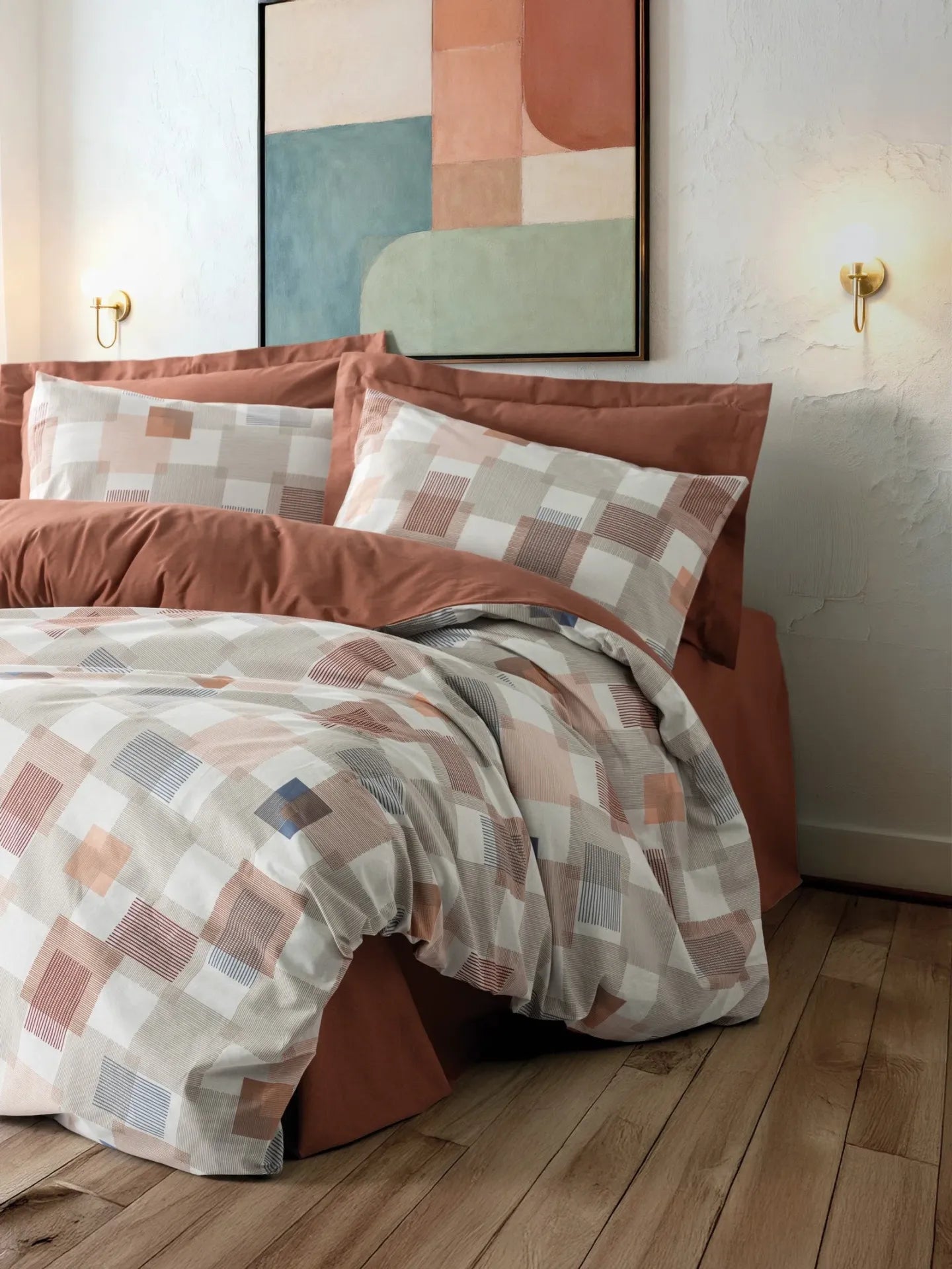 Cotton Box Modeline Sable-Tarcin  Bedding Set