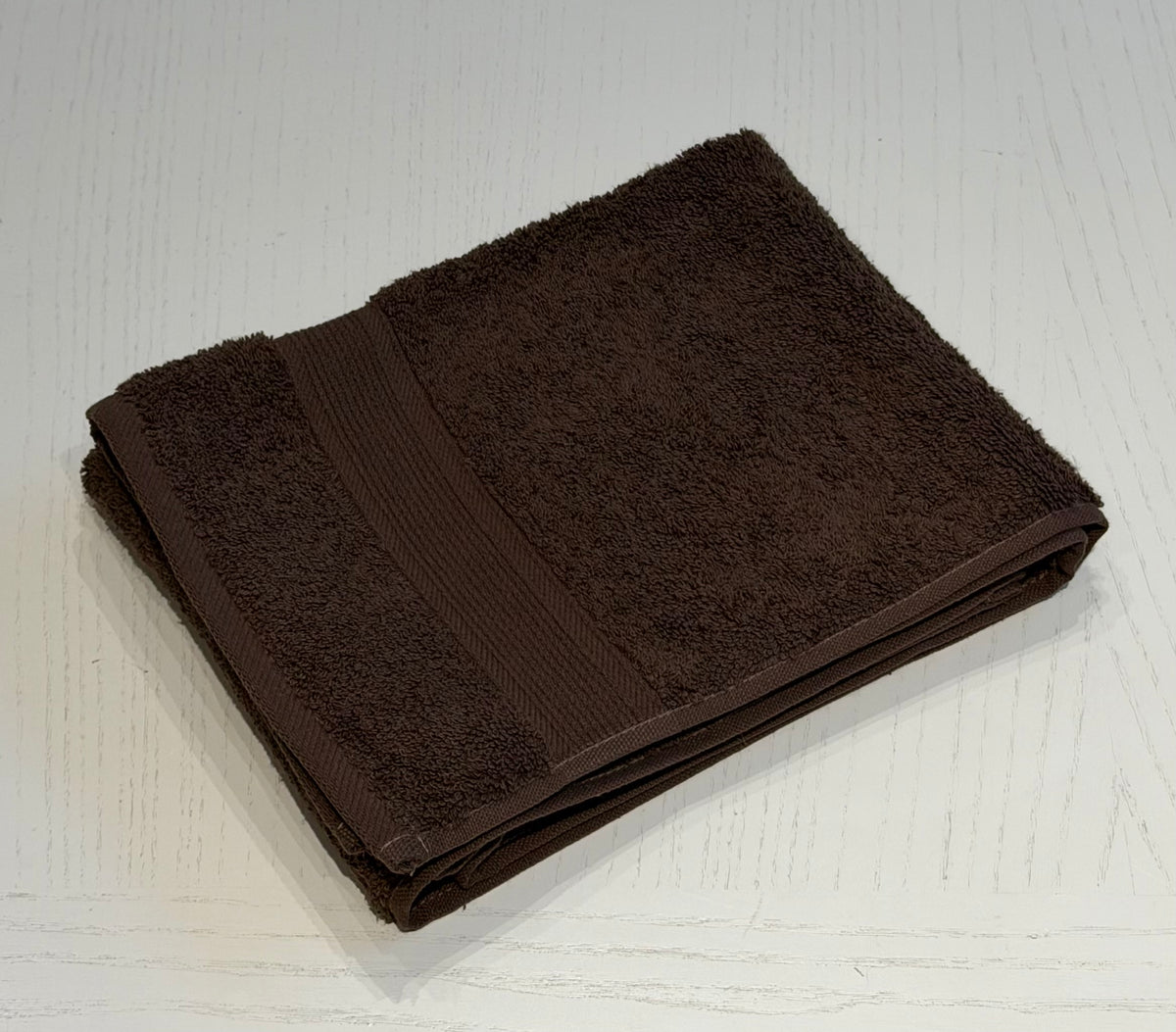 Cotton Towel 40 × 75 cm – Brown