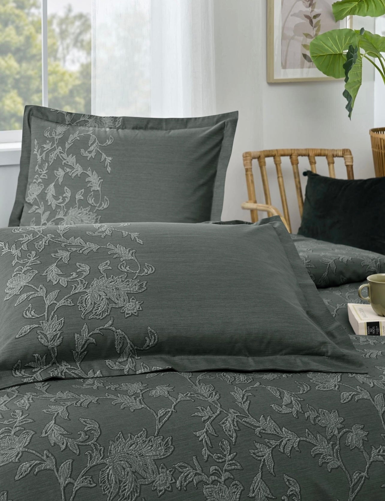 Özdilek Barocco Yesil Bedding set