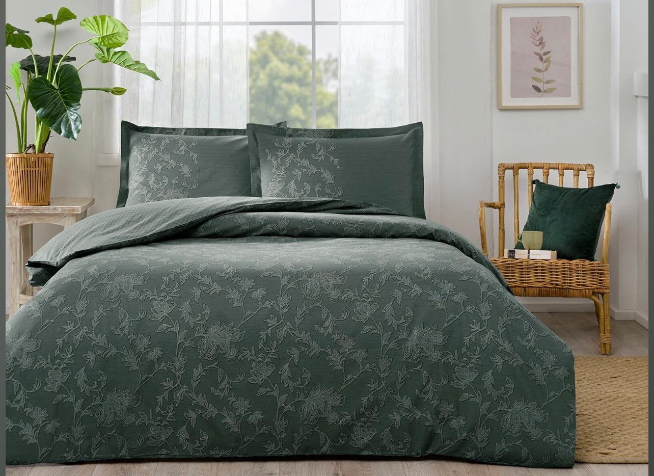 Özdilek Barocco Yesil Bedding set