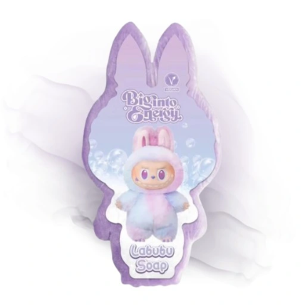 LABUSOAP Мыло-губка для ванны с ароматом лаванды