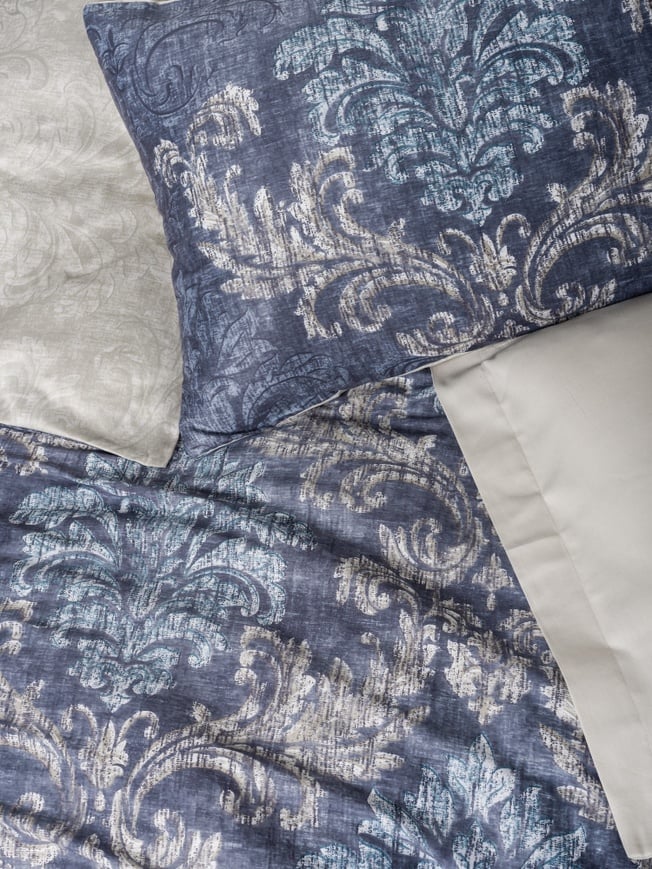 Cotton Box Printed Owen Bej Bedding Set