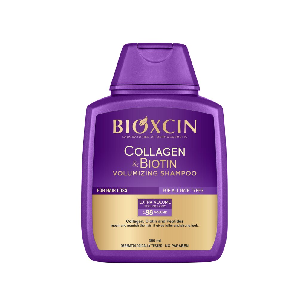 Шампунь для объема Bioxcin Collagen & Biotin, 300 мл