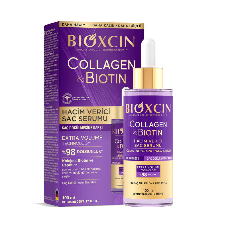 Bioxcin Collagen & Biotin Volum Boosting Hair Serum 100 ml
