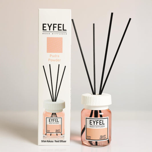 Eyfel Perfume Reed Diffuser – Powder, 120 ml
