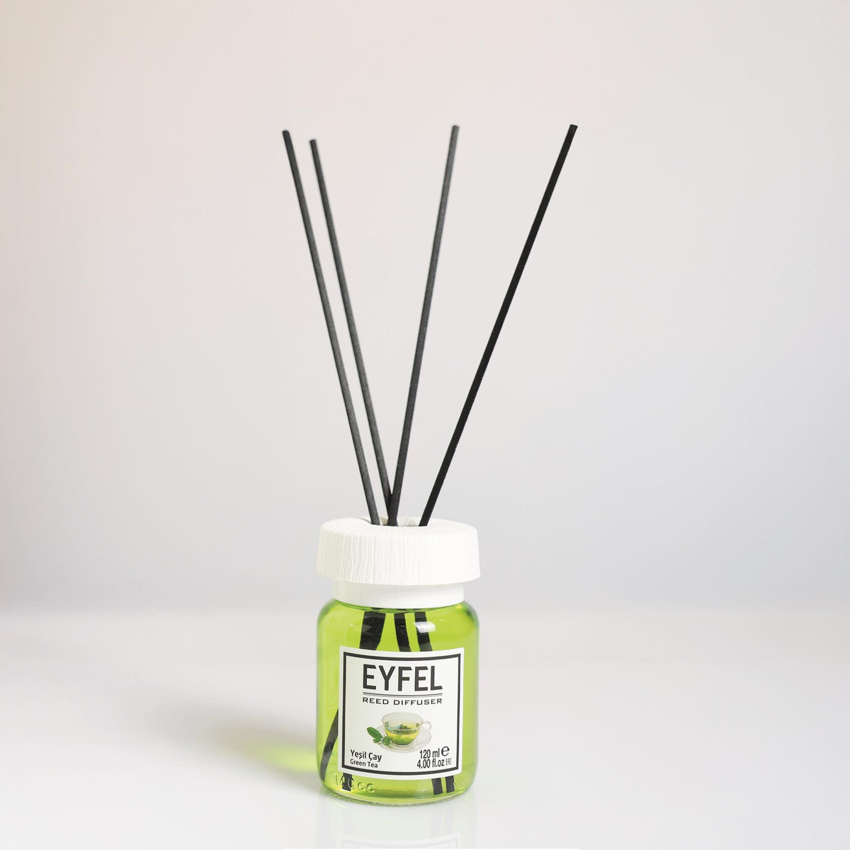Eyfel Perfume Reed Diffuser – Green Tea, 120 ml