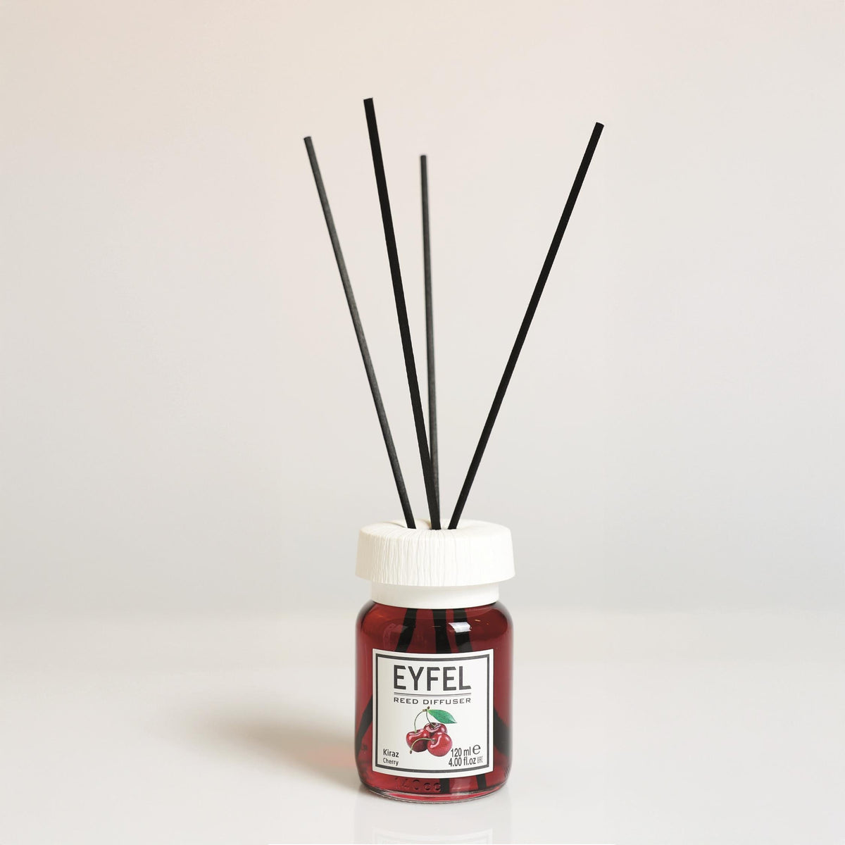 Eyfel Perfume Reed Diffuser – Cherry, 120 ml