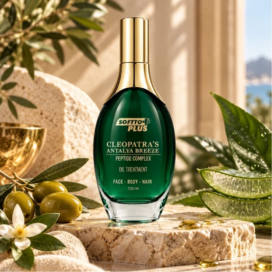 Softto Plus Cleopatra’s Antalya Breeze peptiidikompleksiga õlihooldus – Juuksed | Keha | Nägu, 120 ml