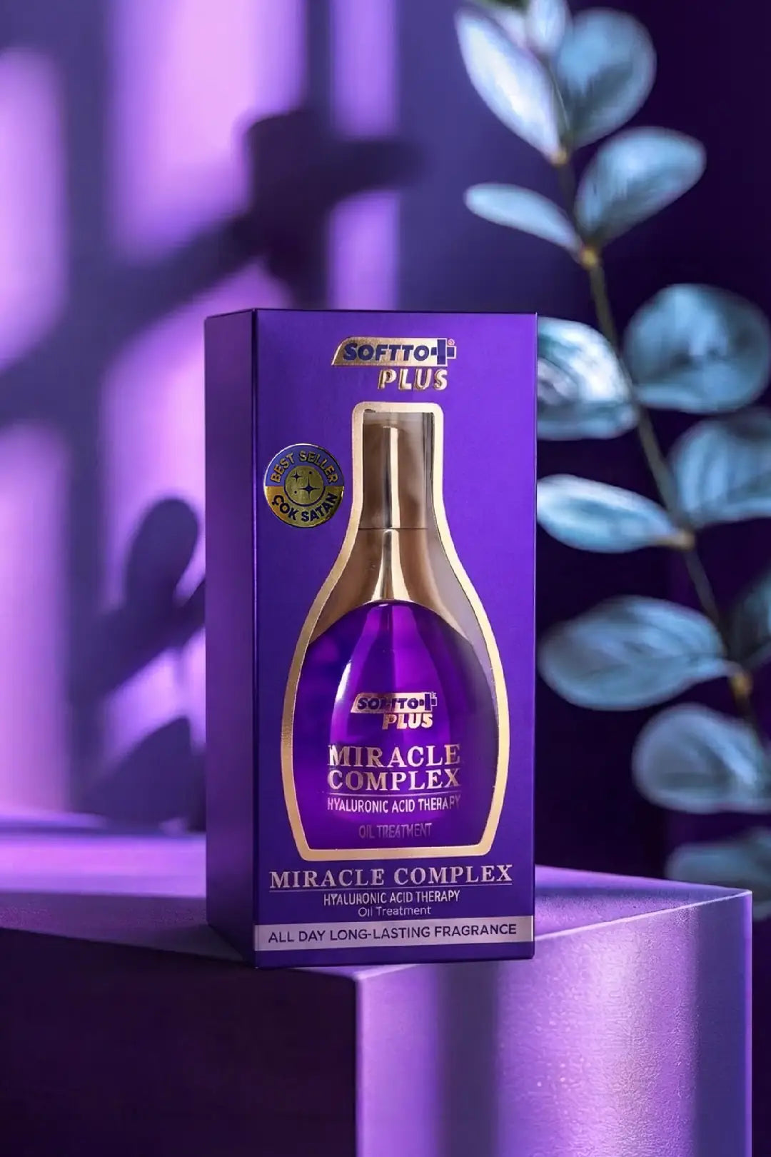 Многофункциональное масло Softto Plus Miracle Complex — для волос | тела | лица, 120 мл